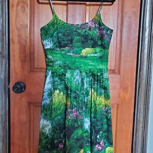 Bernie Dexter Chelsea Dress in Lush Landscape - M